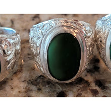Load image into Gallery viewer, خاتم الفيروز الحسيني النيشابوري الرزاقي العجيب للرزق والمال حجر الفيروز