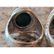 Load image into Gallery viewer, خاتم الفيروز الحسيني النيشابوري الرزاقي العجيب للرزق والمال حجر الفيروز