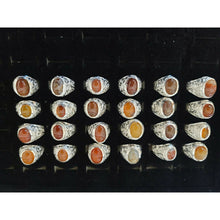 Load image into Gallery viewer, خواتم القدماء العجيبة الخواتم الروحانية الشاملة عمل تفصيلي كامل مع الختم كامل