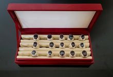 Load image into Gallery viewer, خواتم الحديد الصيني الروحانية النادرة عمل تفصيلي متكامل بالضمان