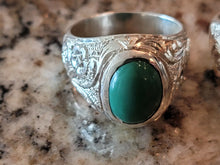 Load image into Gallery viewer, ancient empower feroza stone for wealth and luck super rare rings handmade