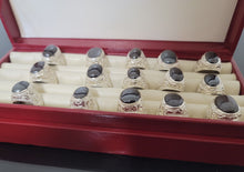 Load image into Gallery viewer, خواتم الحديد الصيني الروحانية النادرة عمل تفصيلي متكامل بالضمان