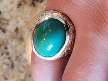 Load image into Gallery viewer, ancient empower feroza stone for wealth and luck super rare rings handmade