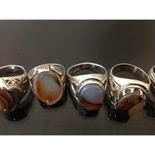 Load image into Gallery viewer, خواتم روحانية عقيق يماني وفضة - خواتم روحانية صالحة - شيخ روحاني معالج روحاني حرز خرز ابطال السحر علاج روحاني رقية شرعية