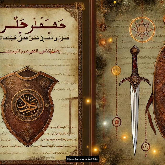 القوة والسحر: استخدام التعويذات في الأسلحة والدروع الإسلامية